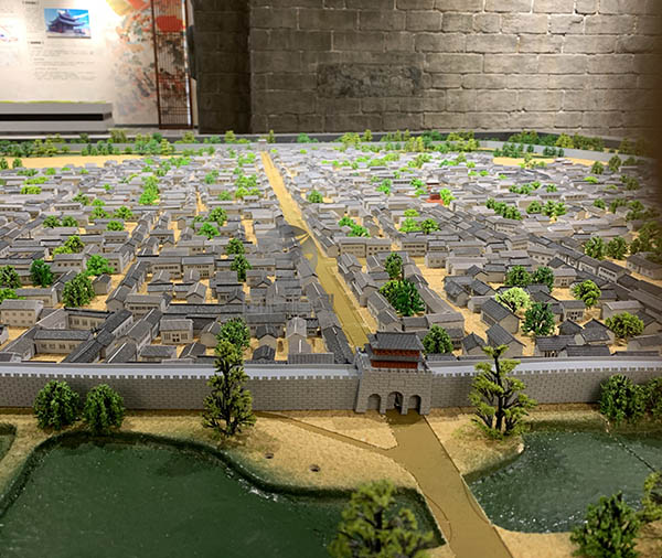 灵璧县建筑模型
